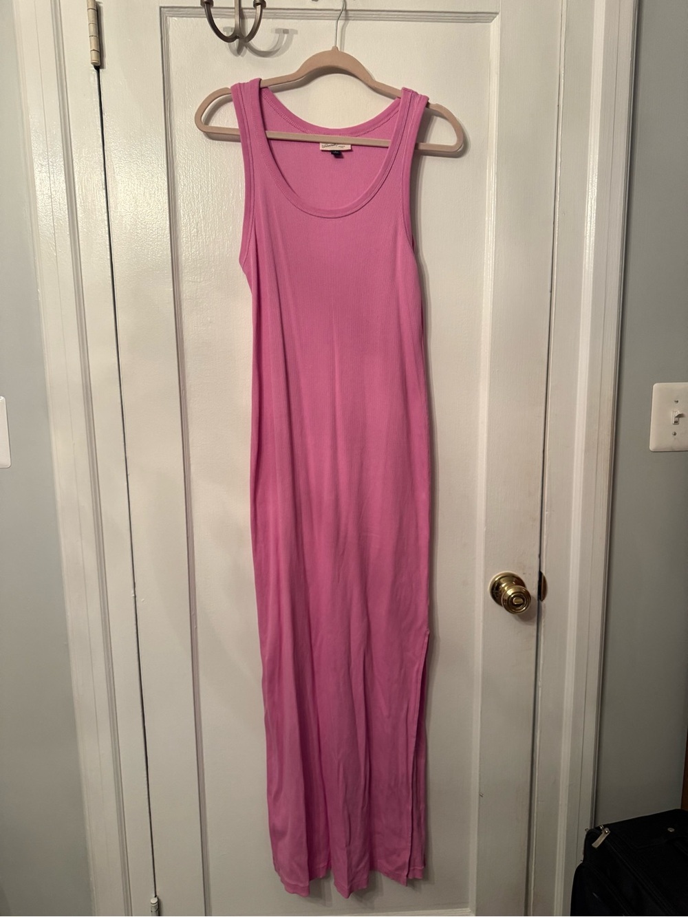 a new day Pink Sleeveless Maxi Tank Dress